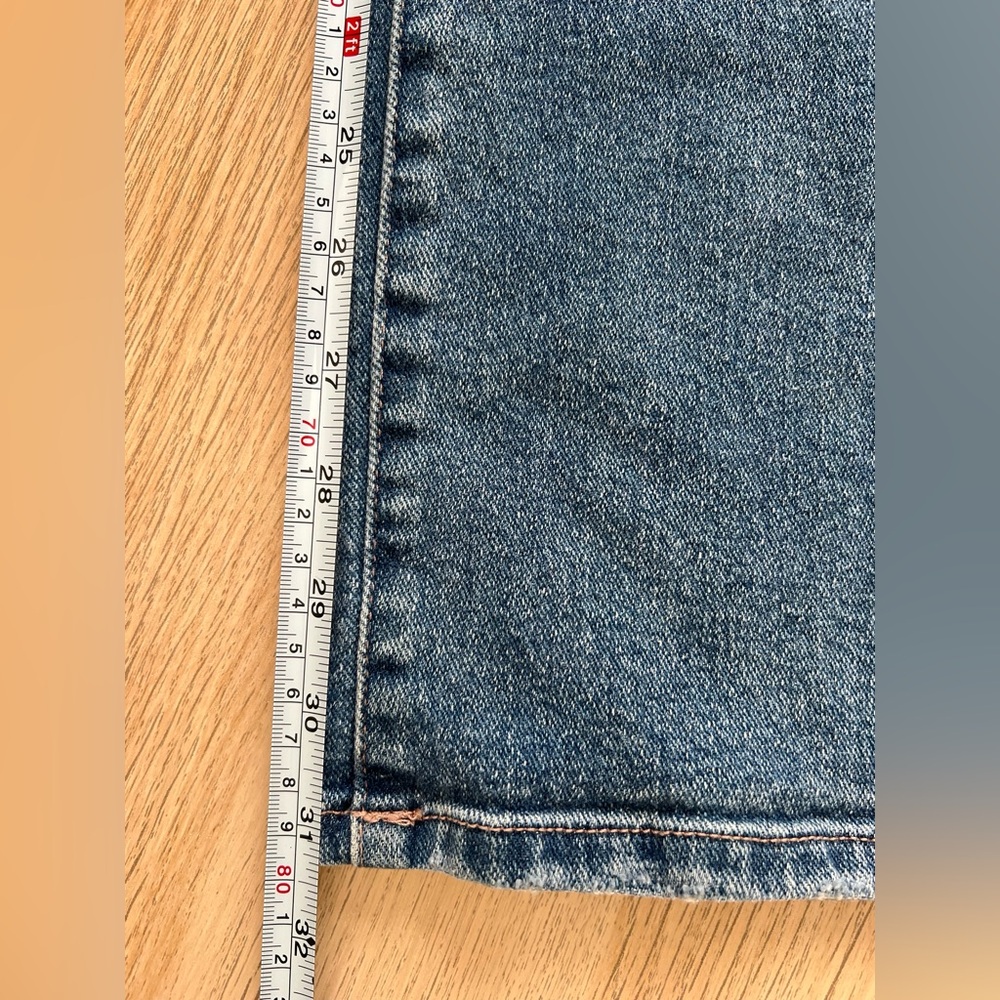 Sam Edelman Codie Wide Leg Jeans High Rise Size 27 Blue Denim - Picture 11 of 13